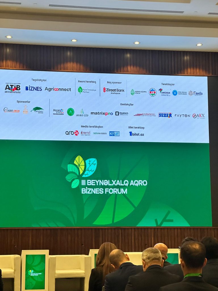 Tarımın Geleceği Bakü’de Şekillendi: 3. Agro Business Forum Kapılarını Açtı